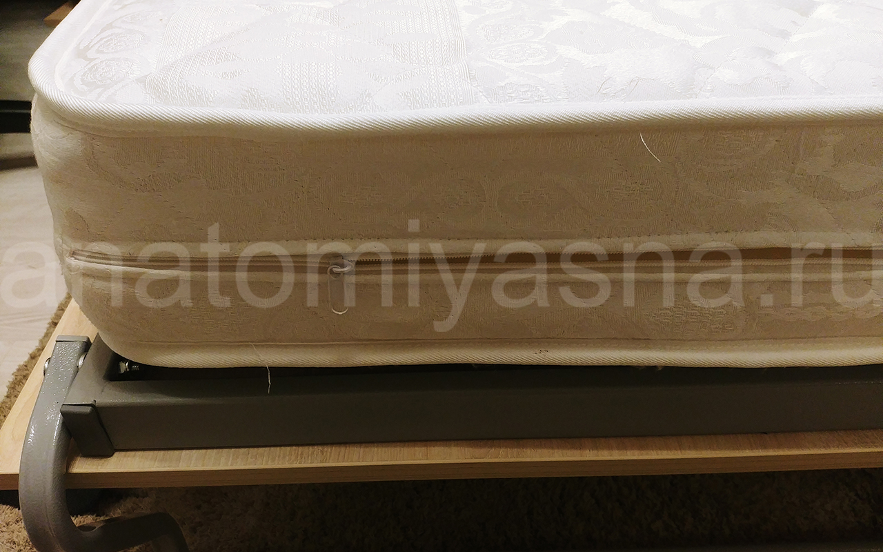 отзыв о Матрас Everest Ноу спринг Рестролл латекс мини фото 2